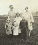 Emma Museus with five of her children: Lilly, Vivian, Hazel, Irene and Bud. 